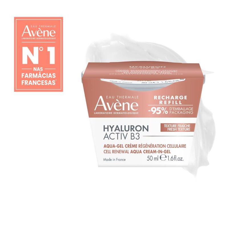 Creme Anti-idade Avène Hyaluron Activ B3 Aqua Gel Refil 50ml 2