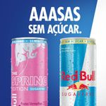 Energético Red Bull Spring Edition Frutas Vermelhas Zero 250ml 4
