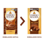 Chocolate ao Leite com Avelã Tablete 90g Ferrero Rocher 2