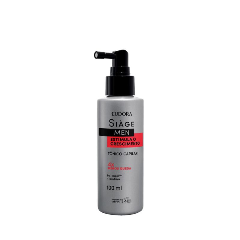 Tônico Capilar Antiqueda Siàge Men Estimula Crescimento 100ml Eudora 1