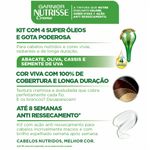 Tintura Creme Nutrisse 28 Preto Azulado Açaí Garnier 3