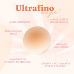 Protetor de Mamilo Lib Ultra Fino Reutilizável Silicone 1 Par 4