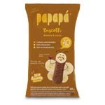 Biscoito Infantil Biscotti Banana e Cacau 60g Papapá 1
