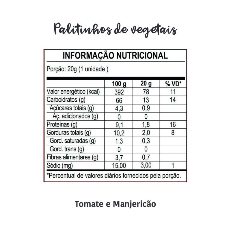 Biscoito Orgânico Tomate e Manjericão 60g Papapá 2