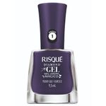 Esmalte Risqué Diamond Gel Poder que Floresce Roxo Cremoso 9,5ml 1