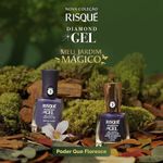 Esmalte Risqué Diamond Gel Poder que Floresce Roxo Cremoso 9,5ml 6
