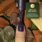 Esmalte Risqué Diamond Gel Poder que Floresce Roxo Cremoso 9,5ml 9