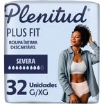 Roupa Íntima Geriátrica Plenitud Plus Fit G/XG Absorção Severa 32 Unidades 1
