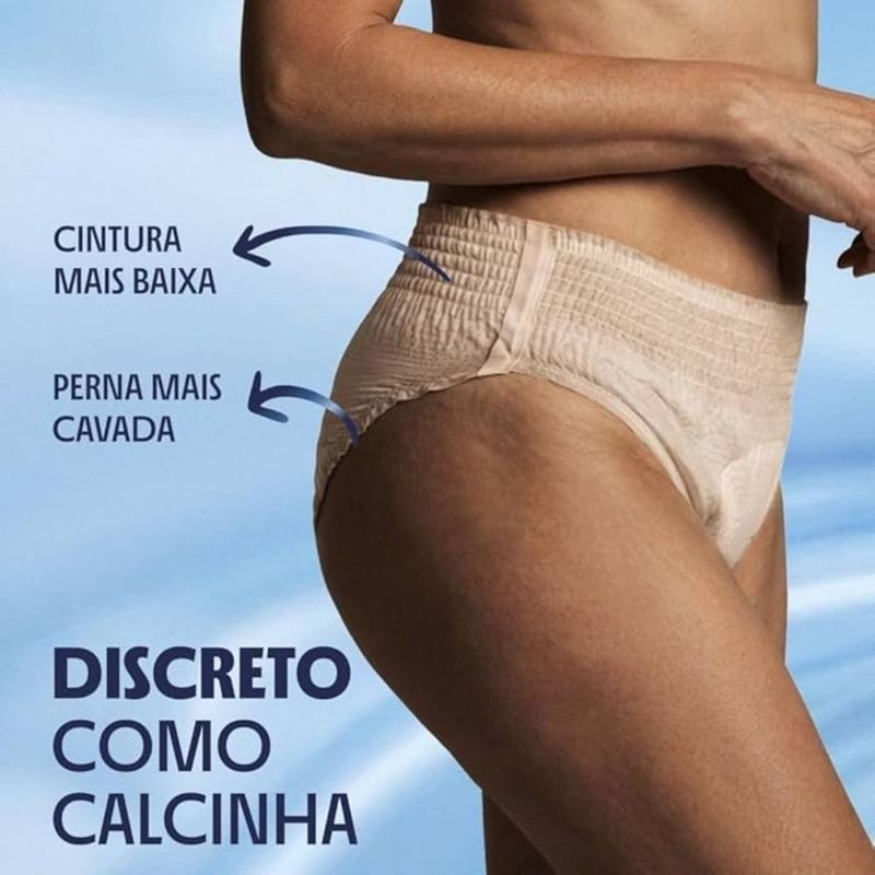 Roupa Íntima Geriátrica Plenitud Plus Fit G/XG Absorção Severa 32 Unidades 3
