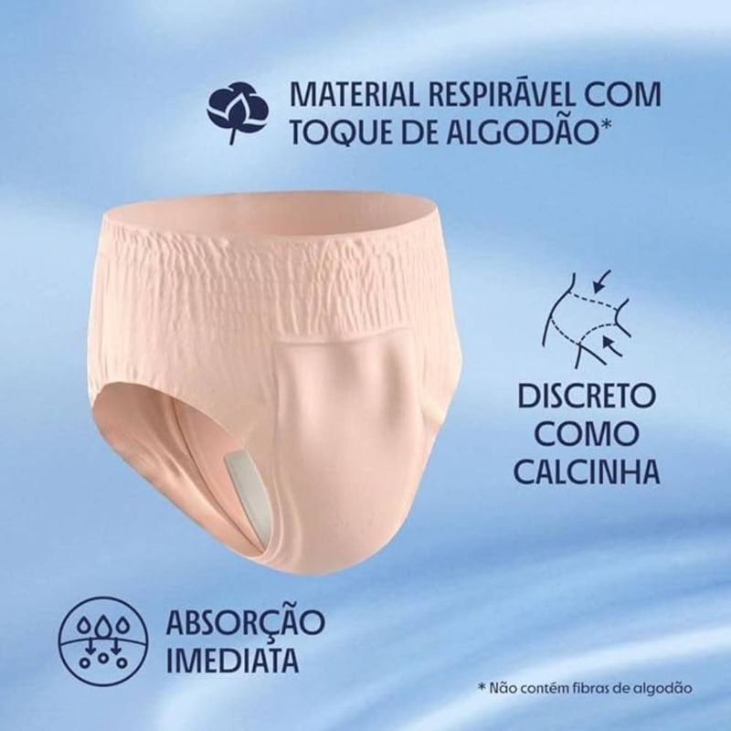 Roupa Íntima Geriátrica Plenitud Plus Fit G/XG Absorção Severa 32 Unidades 5