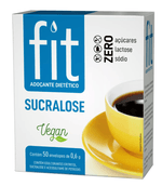 Adoçante Fit Sucralose em Pó 50 Sachês 0,6g Stevita 1
