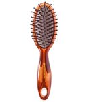 Escova de Cabelo Oval Almofadada Tortoise Pequena Marco Boni 1