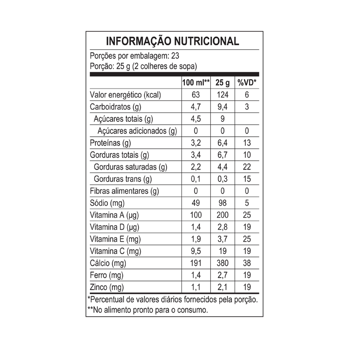 Leite em Pó Integral Fortificado Sachê 575g Ninho Nestlé 8