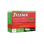 Analgésico Tylenol Sinus 500mg 36 Comprimidos - Tylenol