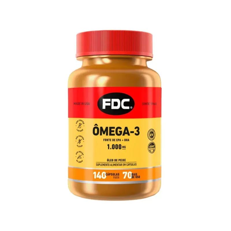 Suplemento Fdc Omega 3 Epa 1000mg 100 Cápsulas 1