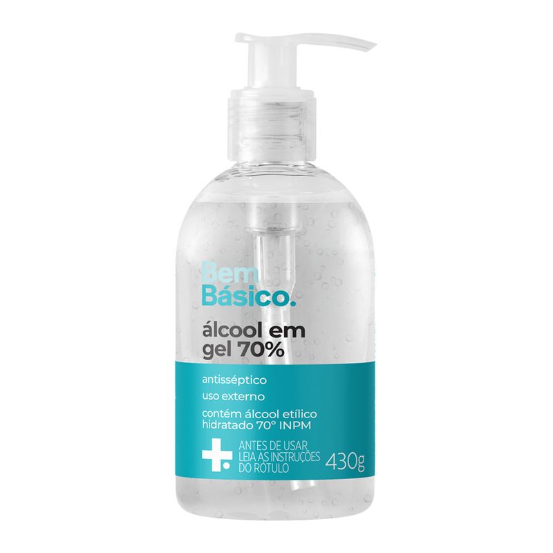 Alc Gel Bem Basico 70% 440G 1