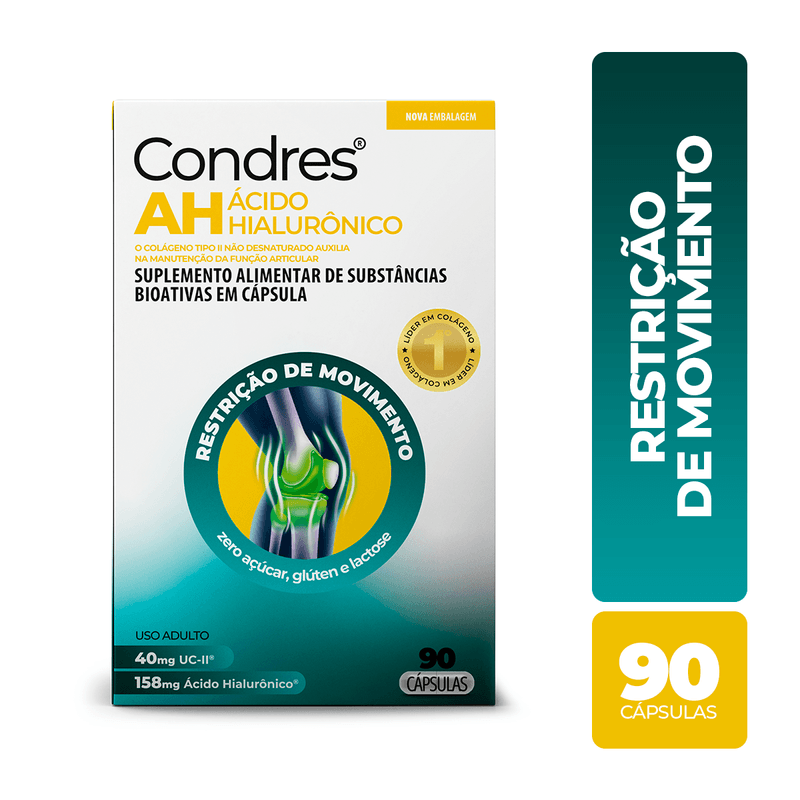 Suplemento Condres AH - 90 Cápsulas