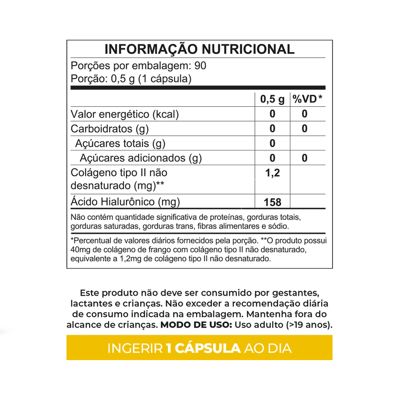 Suplemento Condres AH - 90 Cápsulas