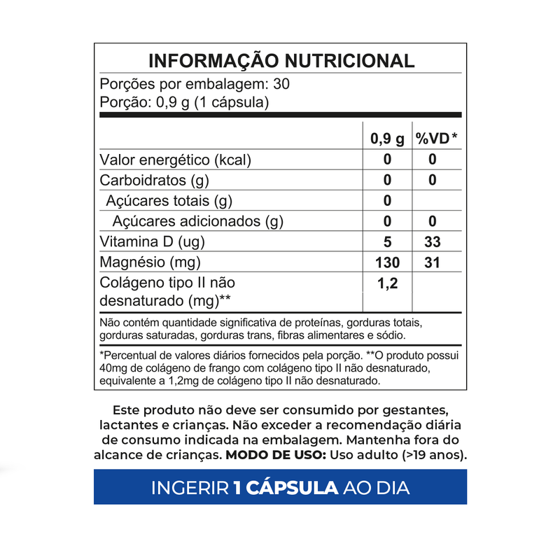 Colageno Tipo 2 Condres Ultra - 30 Cápsulas