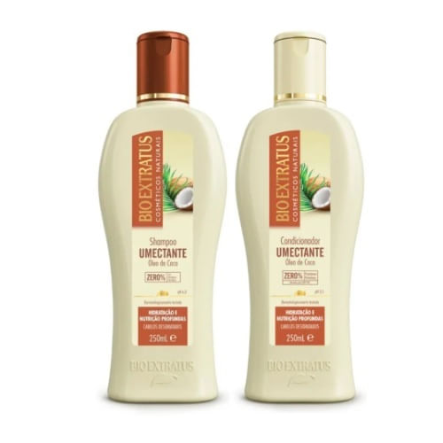 Kit Shampoo + Condicionador Umectante Bio Extratus - 250ml
