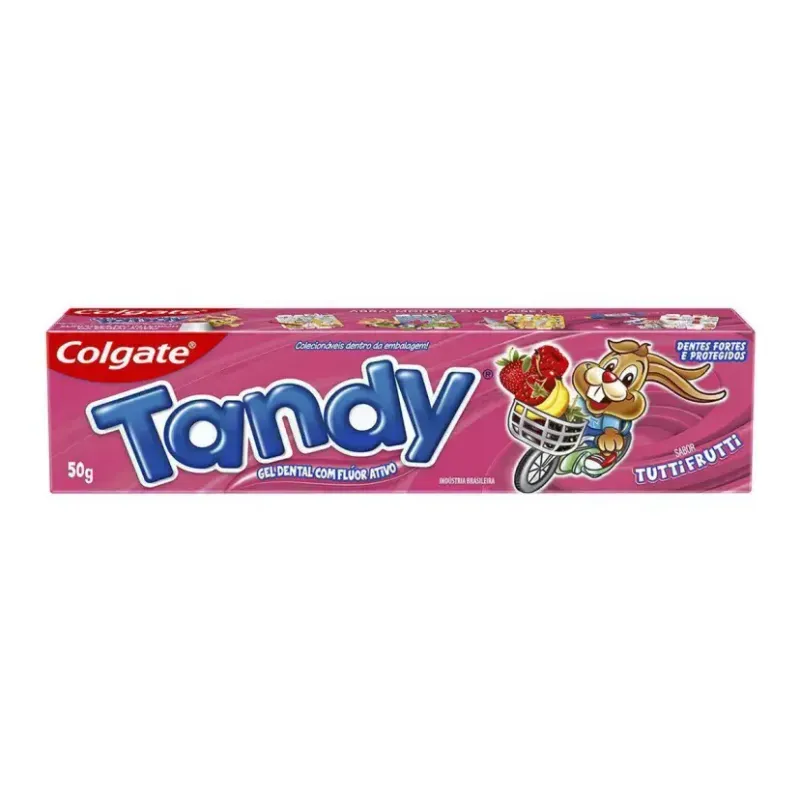 Creme Dental Tandy Tutti Frutti Frutti 50G - Tandy