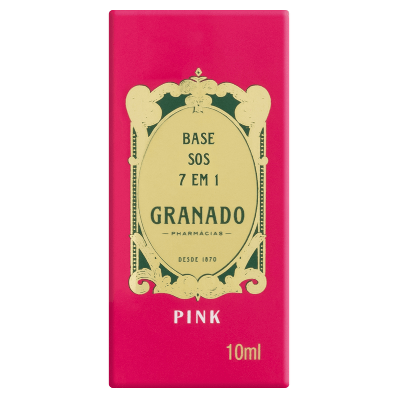 Base de Esmalte Granado SOS 7EM1 PINK 10ml - Granado