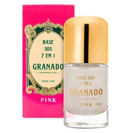 Base de Esmalte Granado SOS 7EM1 PINK 10ml - Granado