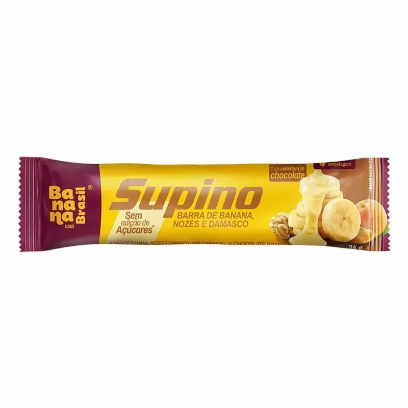 Lanche Banana Bbrasil Nozes e Damasco 24g