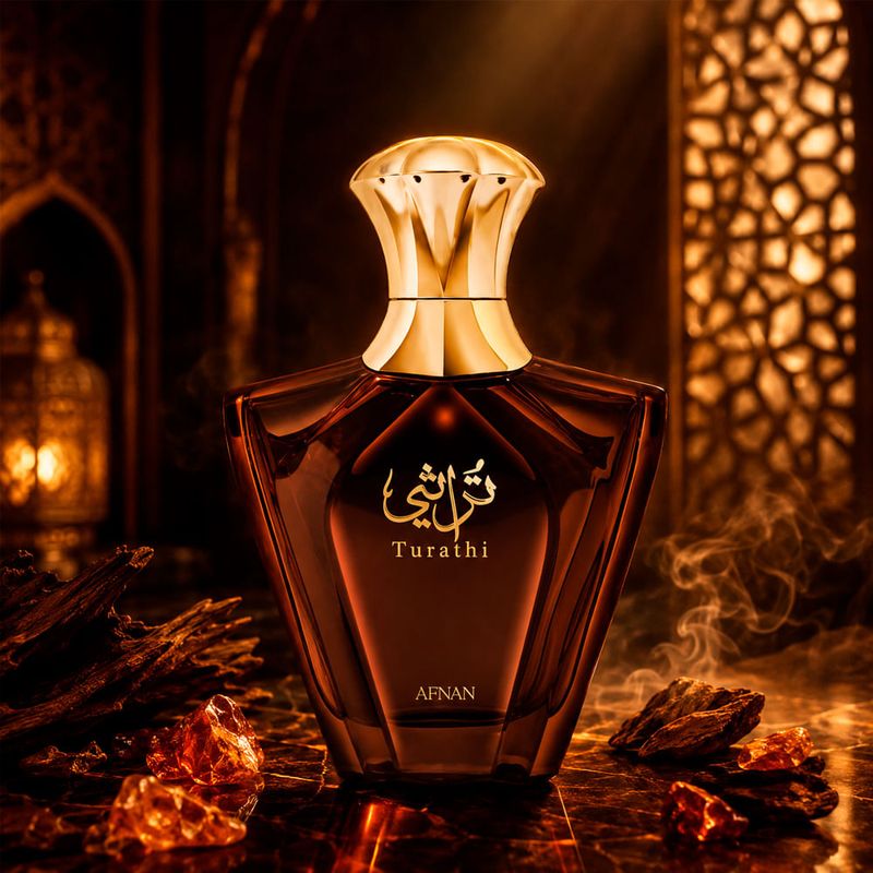 Afnan Turathi Brown Eau de Parfum - Perfume Masculino 90ml