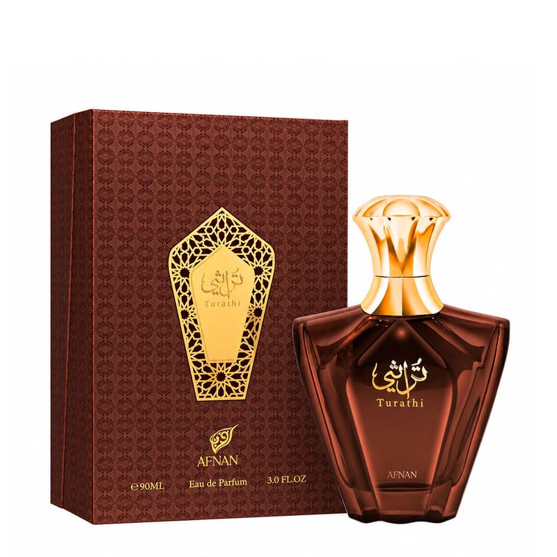 Afnan Turathi Brown Eau de Parfum - Perfume Masculino 90ml