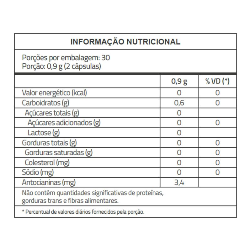 Laranja Moro Catarinense Nutrição 60caps