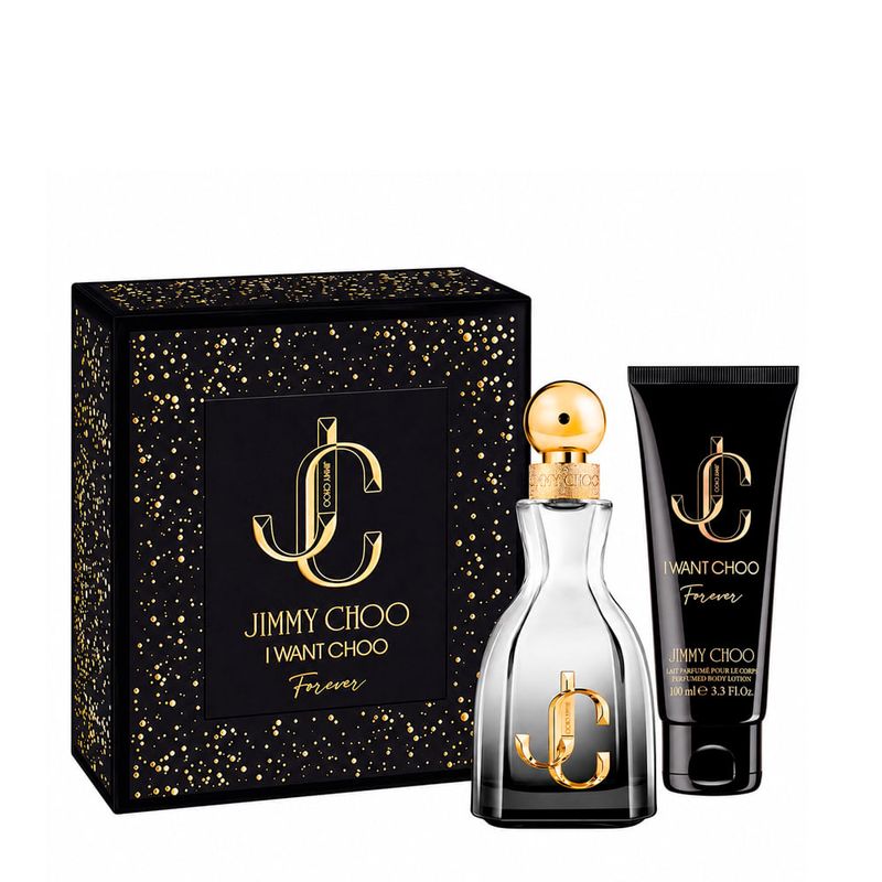 Kit Jimmy Choo I Want Choo Forever Feminino - Eau de Parfum 60ml + Loção Corporal 100ml