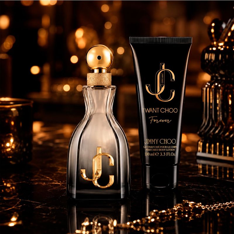 Kit Jimmy Choo I Want Choo Forever Feminino - Eau de Parfum 60ml + Loção Corporal 100ml