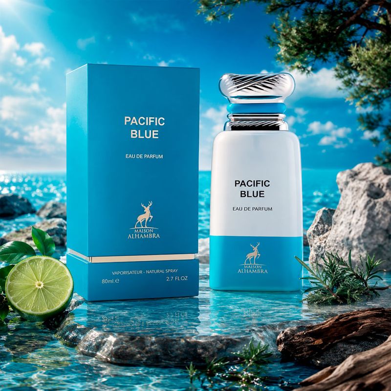Maison Alhambra Pacific Blue Eau de Parfum - Perfume Unissex 80ml