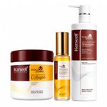 Kit Karseell Maca Power 3x1Repair Set - Sha 500ml + Más 500ml + Oil 50ml
