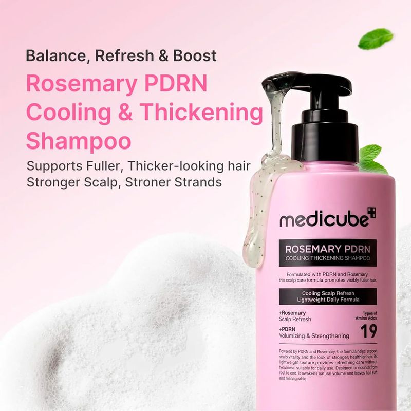 Medicube Rosemary PDRN Cooling - Shampoo 400ml