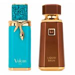 Kit French Avenue Vulcan Feu + Liquid Brun Unissex 2x100ml