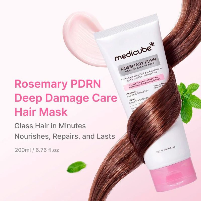 Medicube Rosemary PDRN Damage Care - Máscara Capilar 200ml