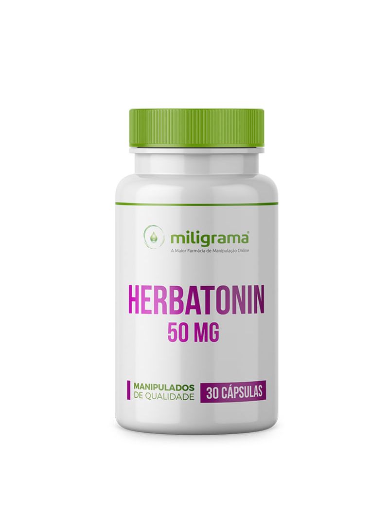 Herbatonin 50mg 30 cápsulas