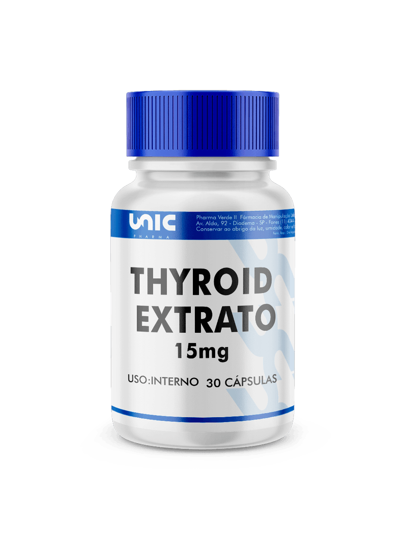 Thyroid Extrato (tireoide) 15mg