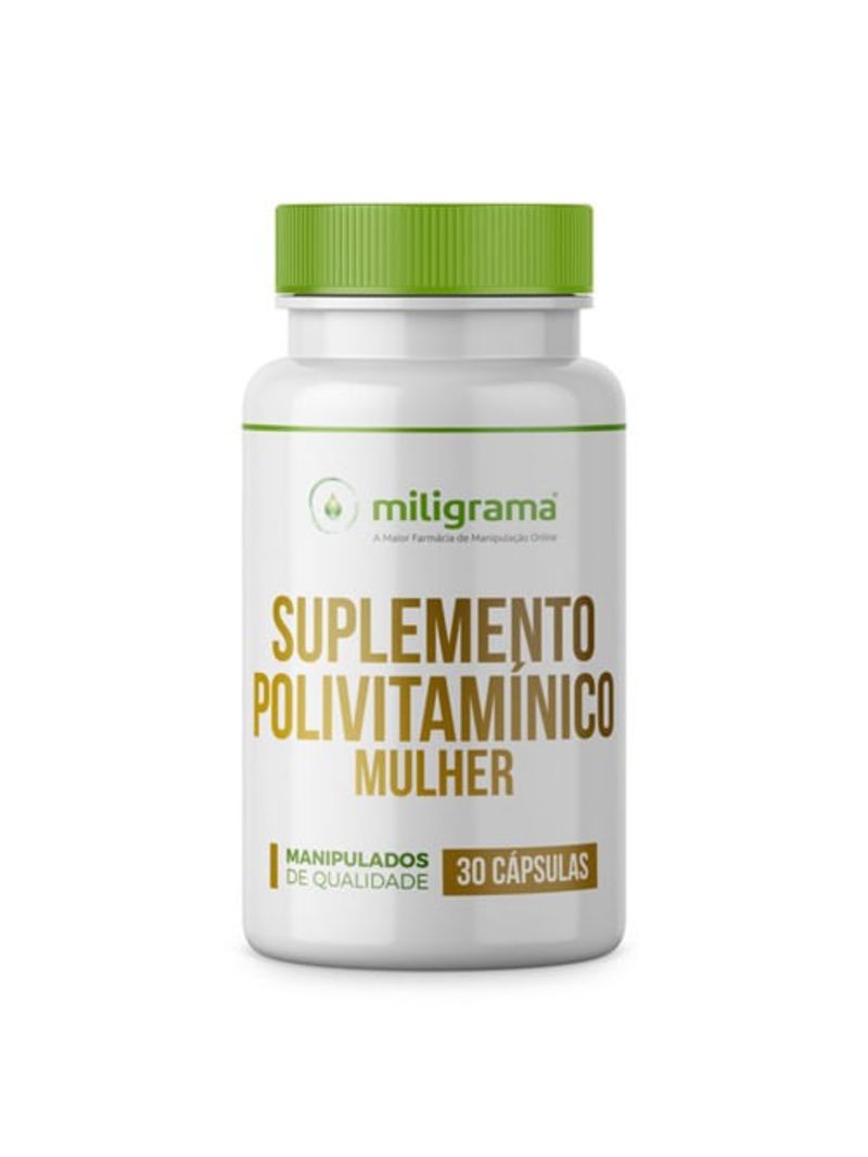 Suplemento Polivitamínico Mulher de A a Zinco 30 Cápsulas