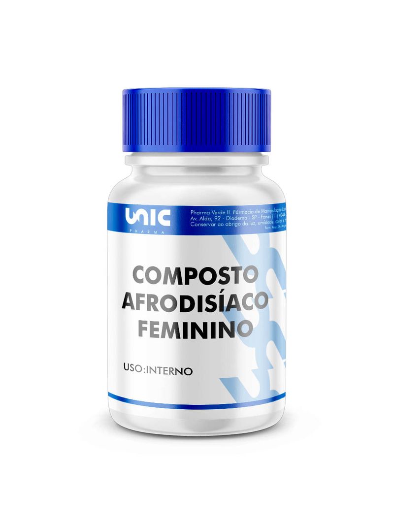 Composto Afrodisíaco Fem com Maca Peruana - 30Caps