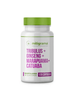 Estimulante Feminino 120 Cápsulas Tribulus + Ginseng + Marapuama + Catuaba