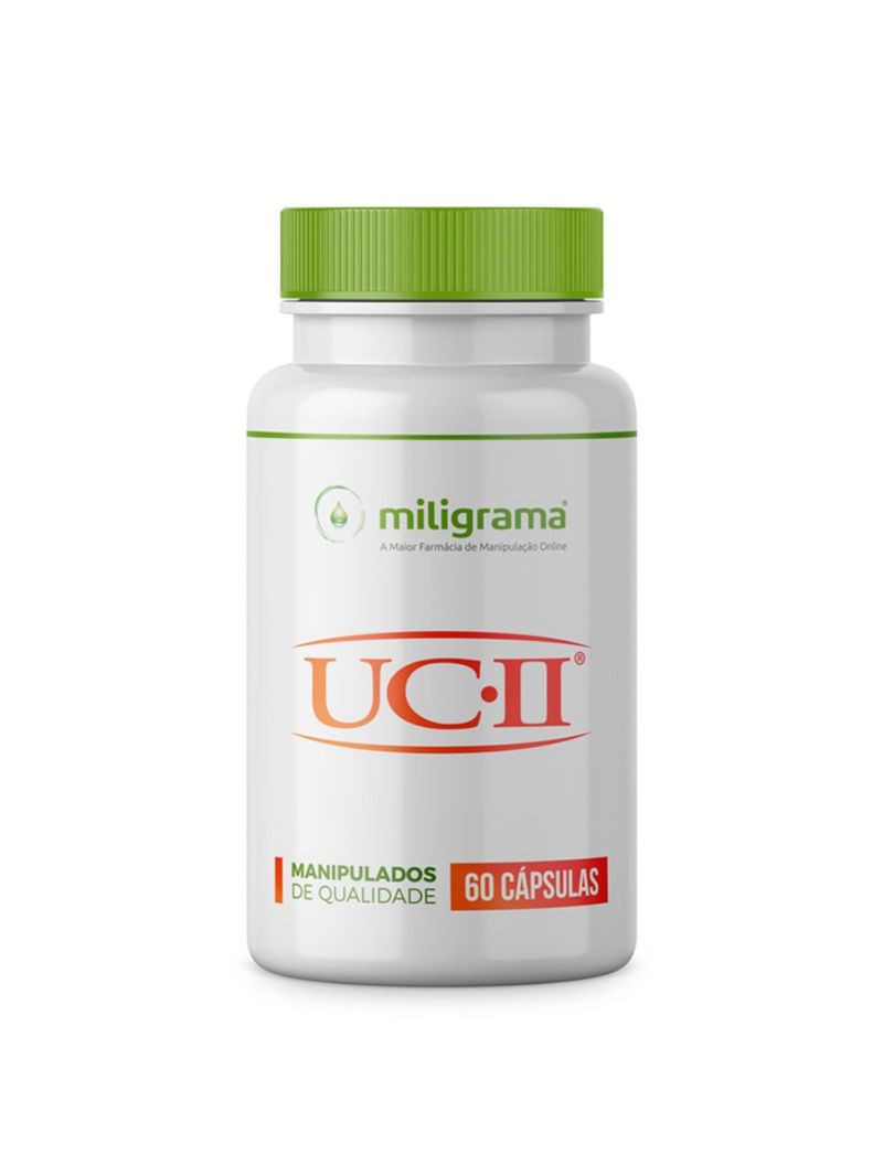 UC-II 40mg 60 Cápsulas Colágeno Tipo II
