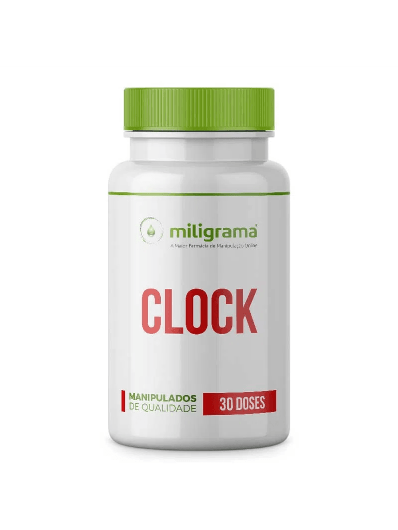 Clock 500mg 30 doses - Atividade Física em Cápsulas