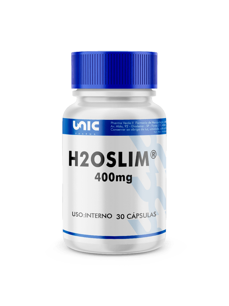 H2OSlim 400mg 30 Cápsulas - Bloqueador de Gorduras