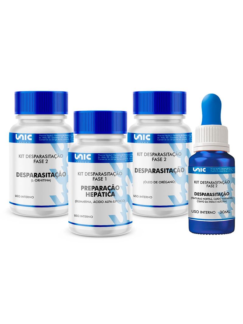 Kit Desparasitação