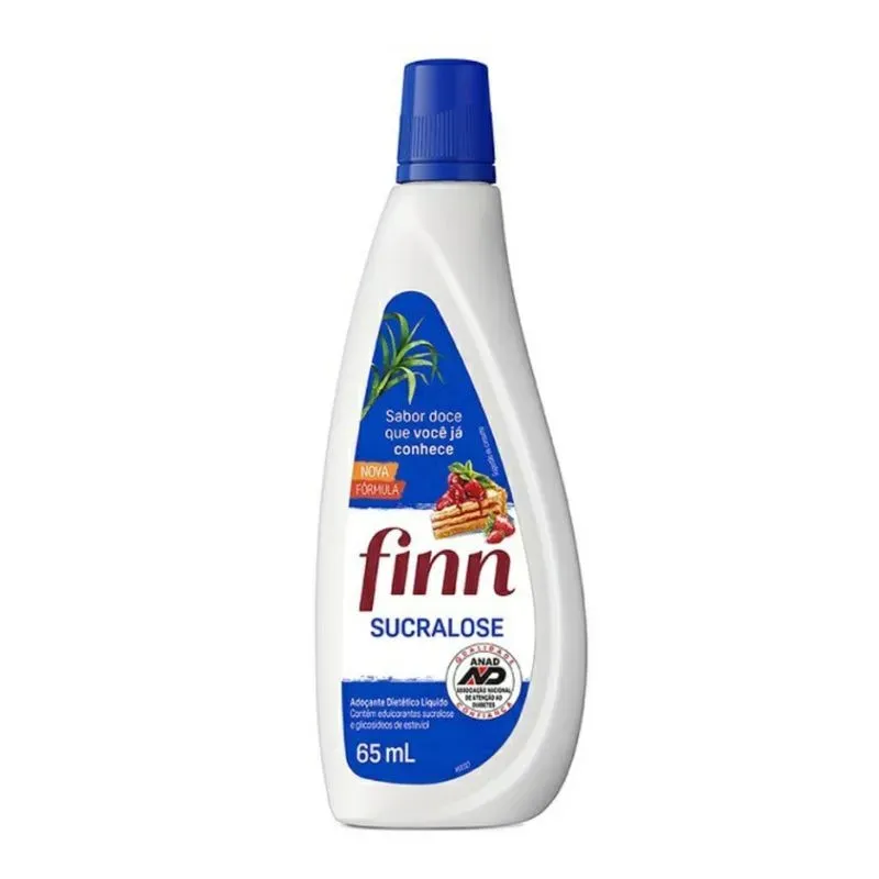 Adoçante Finn Sucralose Líquido 65Ml - Finn