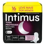 Absorvente Noturno Suave com Abas 16 Unidades Intimus