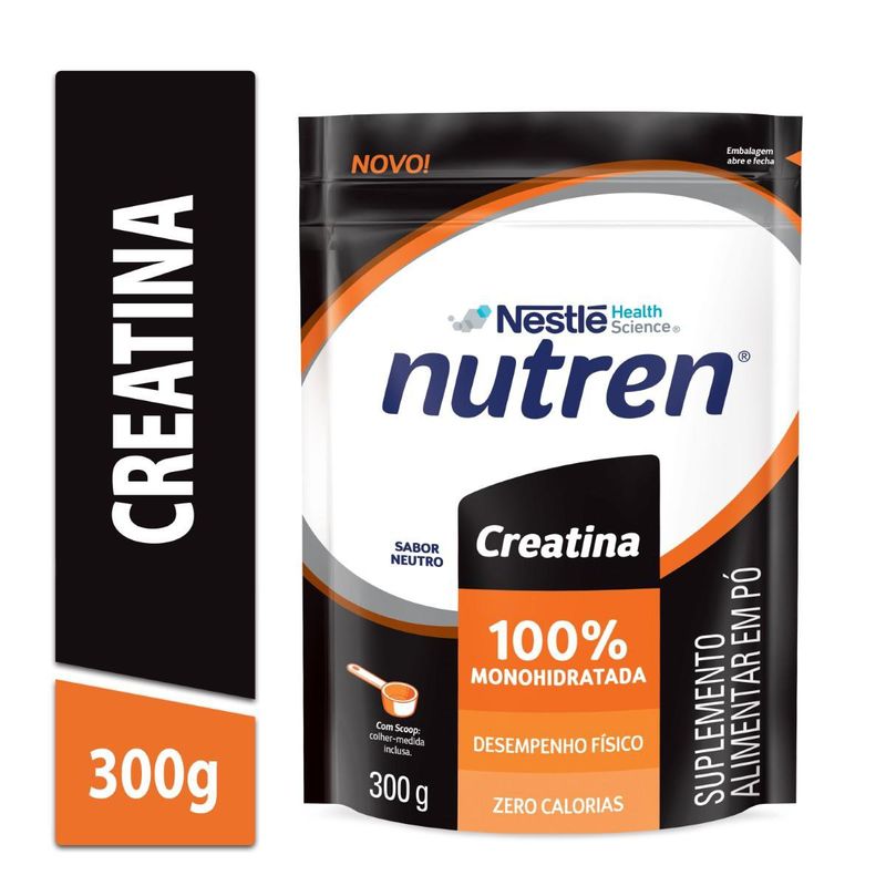 Suplemento Alimentar Nutren Creatina Neutro em Pó - 300g